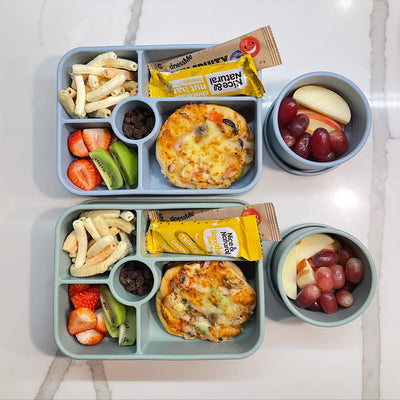 Adventure Snacks Silicone Bento Lunchbox - 5 Compartment