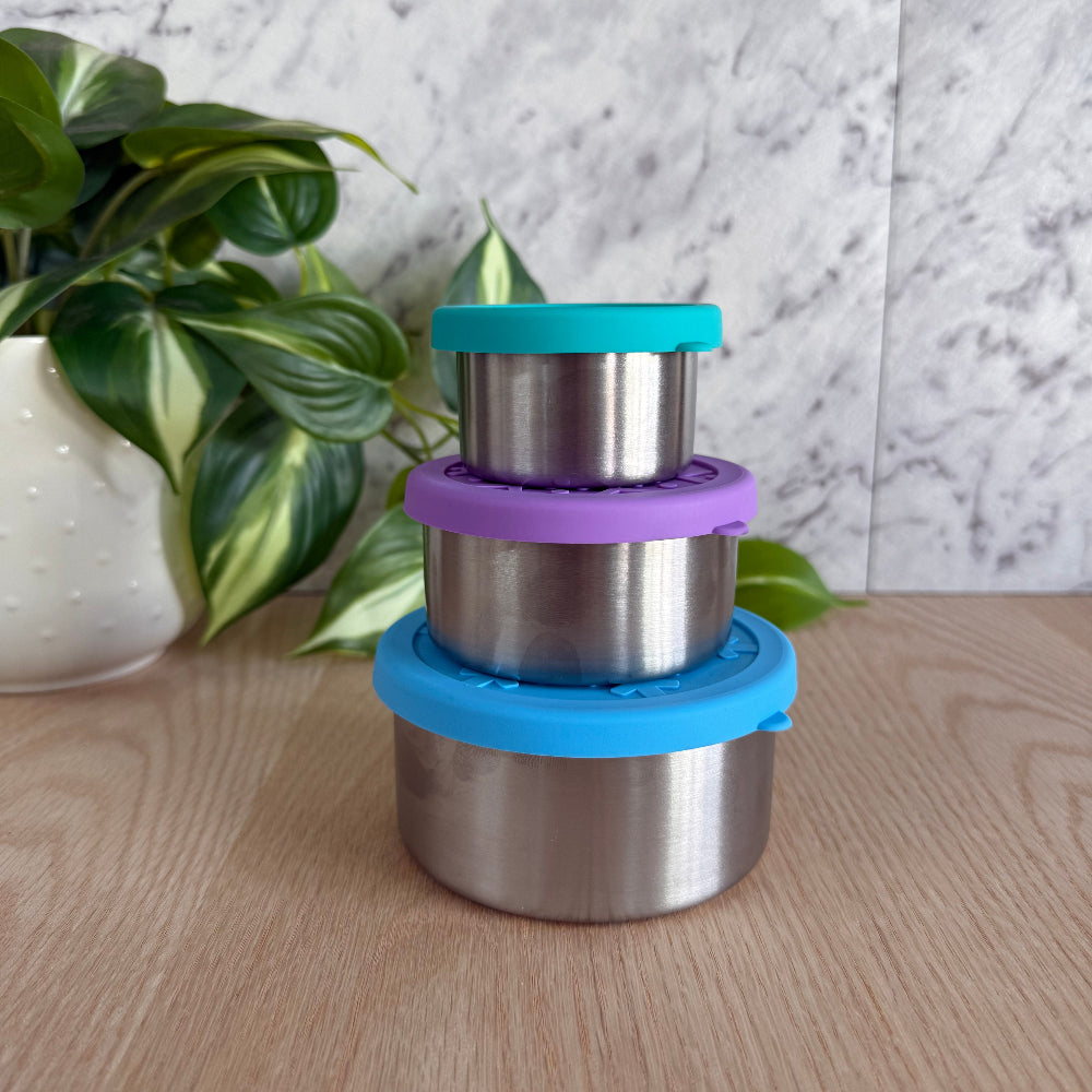 Adventure Snacks Stainless Steel Nesting Pots