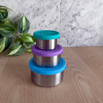 Adventure Snacks Stainless Steel Nesting Pots