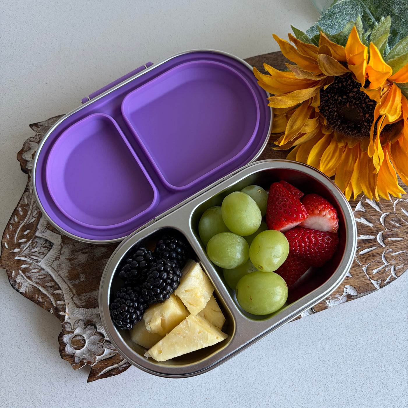 Adventure Snacks Stainless Steel Snack Box