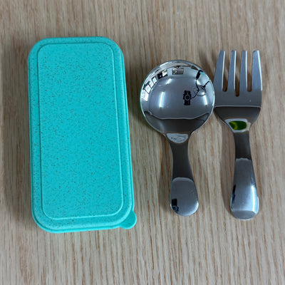 Adventure Snacks Stainless Steel Lunchbox Cutlery Set