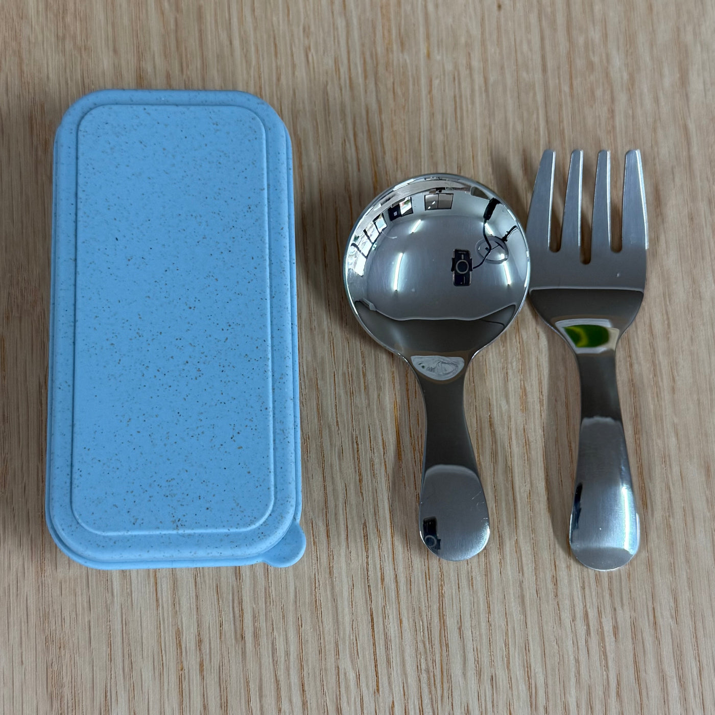 Adventure Snacks Stainless Steel Lunchbox Cutlery Set