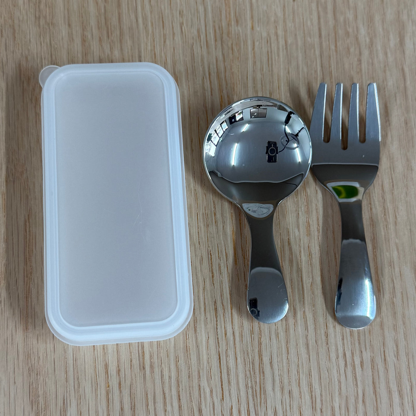 Adventure Snacks Stainless Steel Lunchbox Cutlery Set