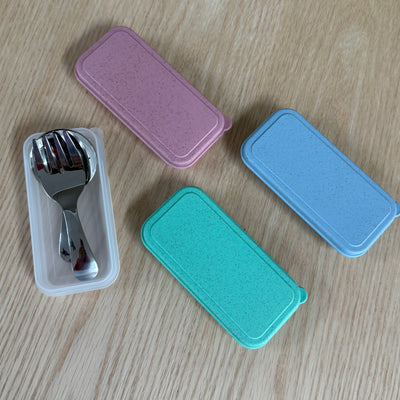 Adventure Snacks Stainless Steel Lunchbox Cutlery Set