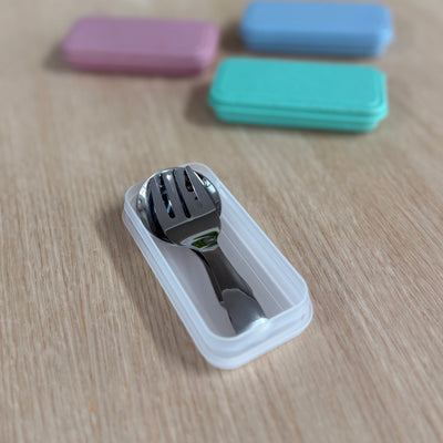 Adventure Snacks Stainless Steel Lunchbox Cutlery Set