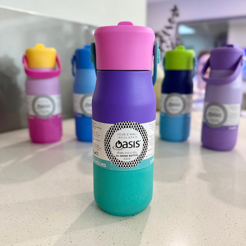 Oasis junior bottle- mermaid purple