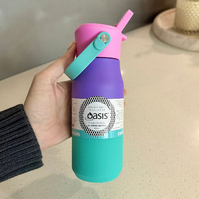 Oasis junior bottle- mermaid purple