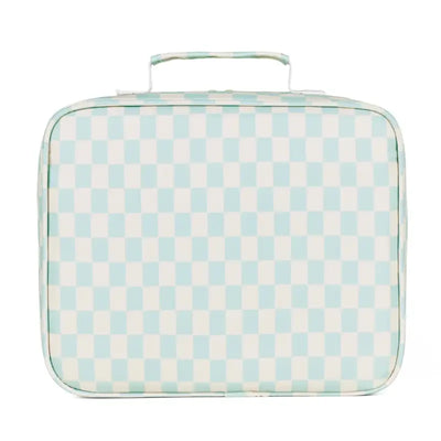 Kinnder Insulated Lunch Bag- Blue Check