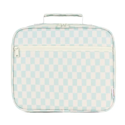 Kinnder Insulated Lunch Bag- Blue Check