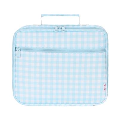 Kinnder junior lunch bag- blue gingham