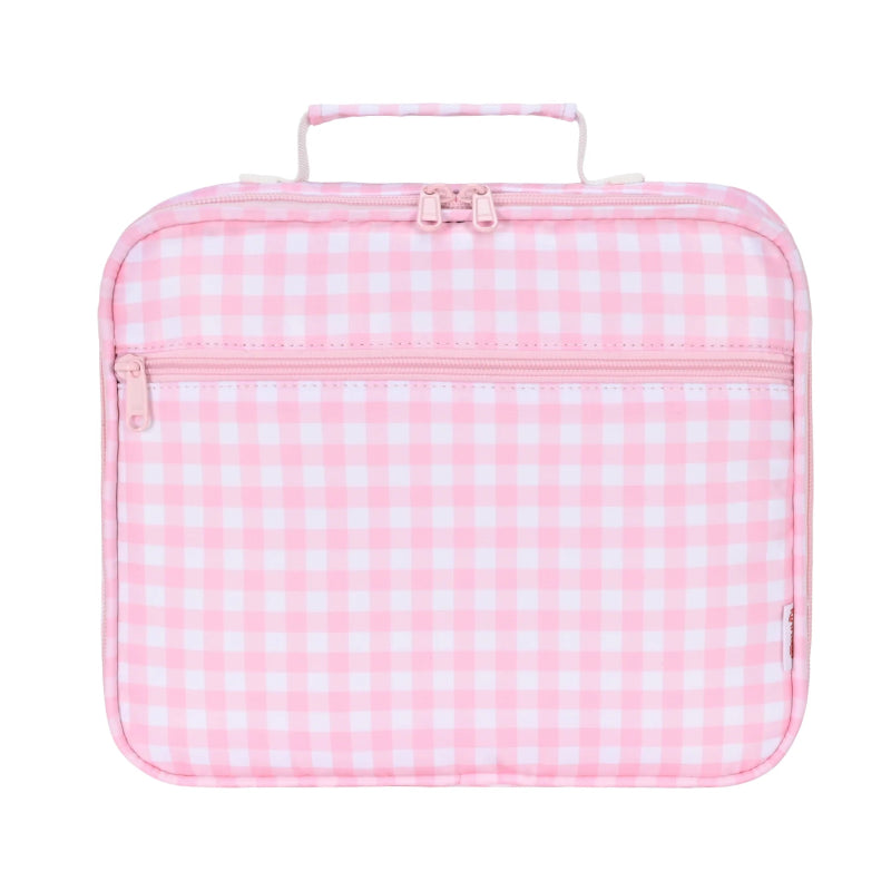 Kinnder junior lunch bag- pink gingham
