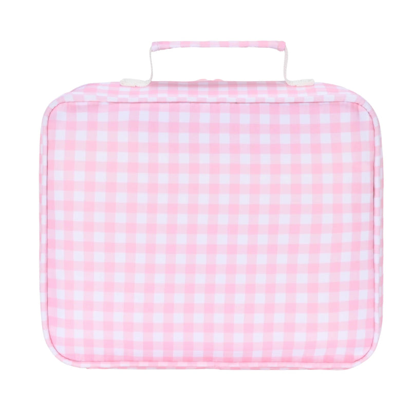Kinnder junior lunch bag- pink gingham