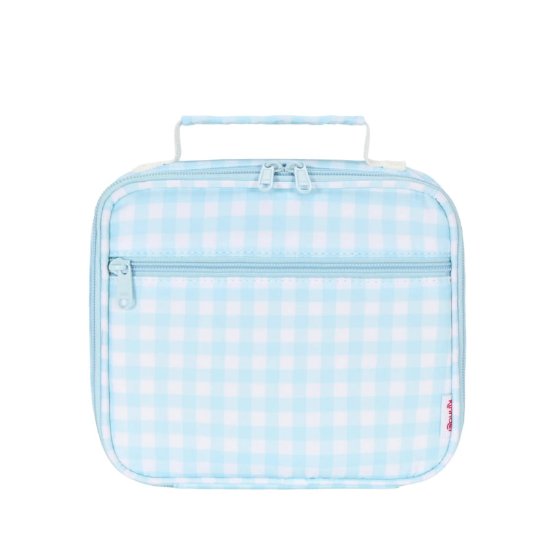 Kinnder mini lunch bag- blue gingham