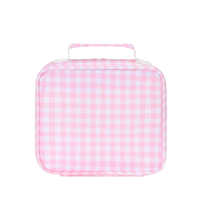 Kinnder mini lunch bag- pink gingham