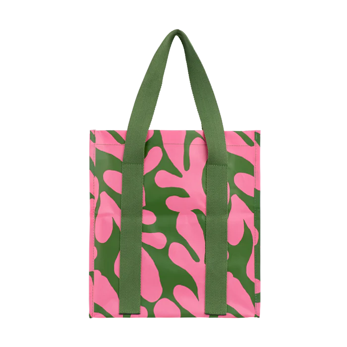 Kollab Market Bag- coral canopy