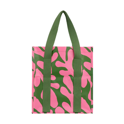 Kollab Market Bag- coral canopy