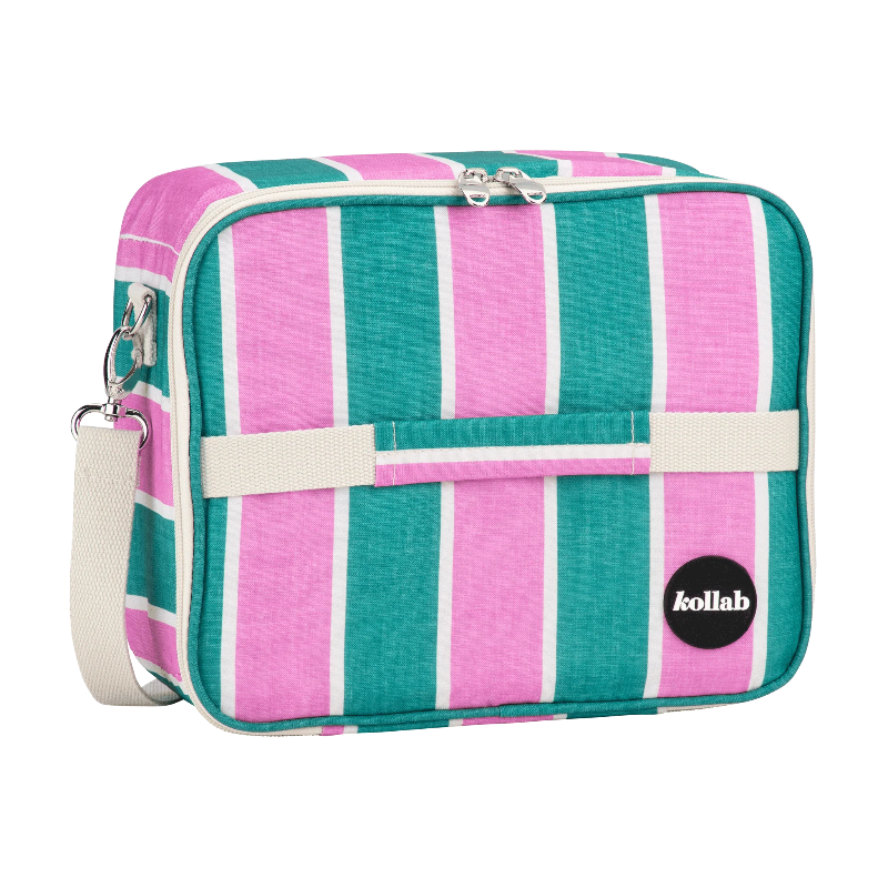 Kollab bento bag- spring stripe