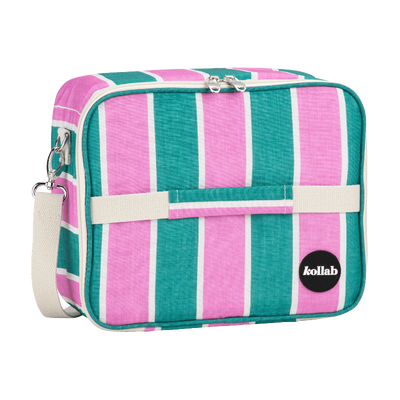 Kollab bento bag- spring stripe