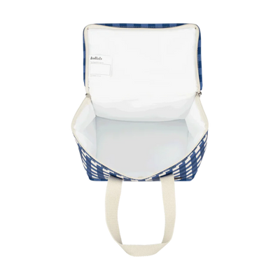 Kollab lunchbox- blue check