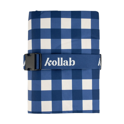 Kollab picnic mat- blue check