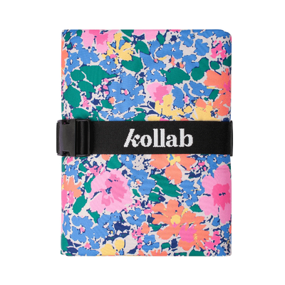 Kollab picnic mat- rainbow garden