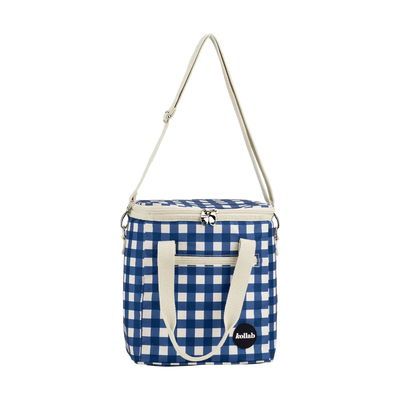 Kollab mini cooler- blue check