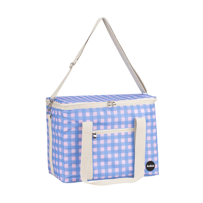 Kollab picnic bag- skyberry gingham