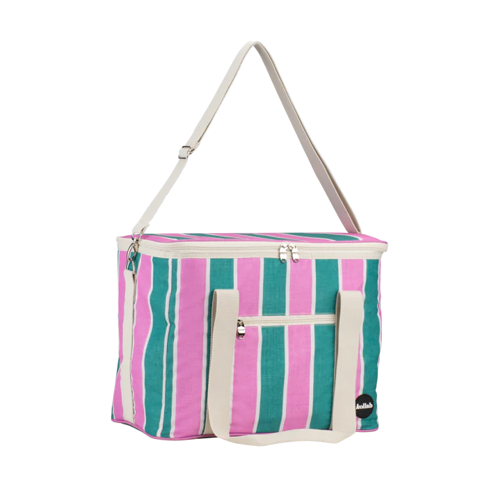 Kollab picnic bag- spring stripe