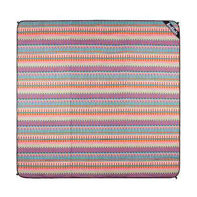 Kollab picnic mat- blocks and stripe