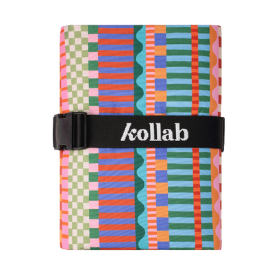 Kollab picnic mat- blocks and stripe