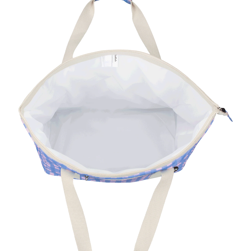 Kollab tote bag-skyberry gingham