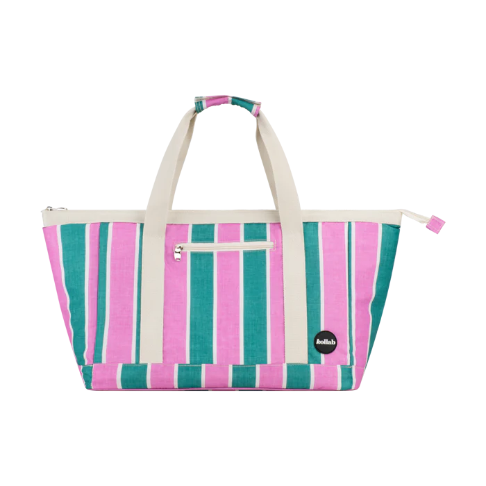 Kollab tote bag-spring stripe