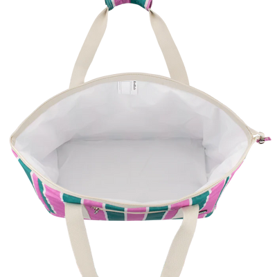 Kollab tote bag- spring stripe