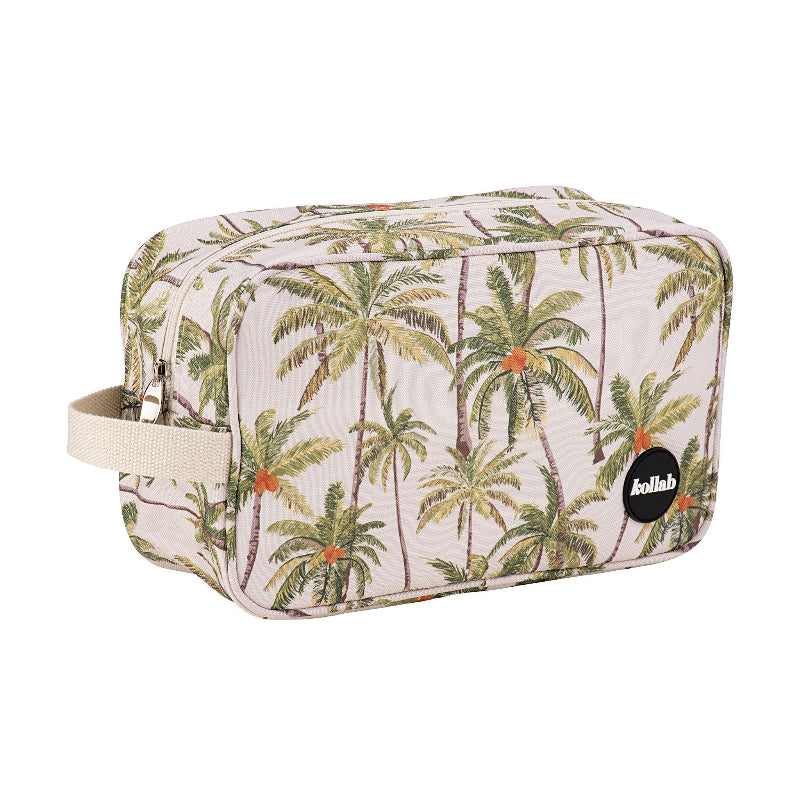 Kollab travel bag- vintage palm