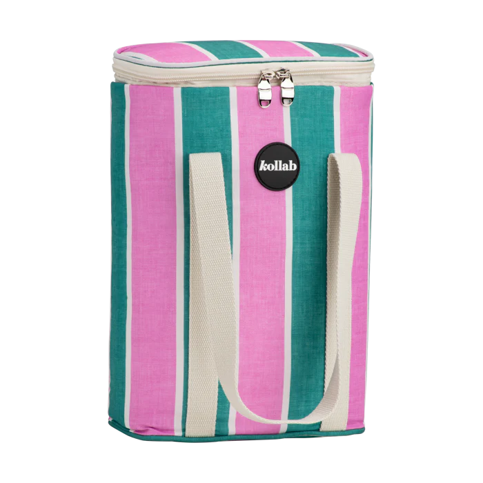 Kollab wine cooler- spring stripe