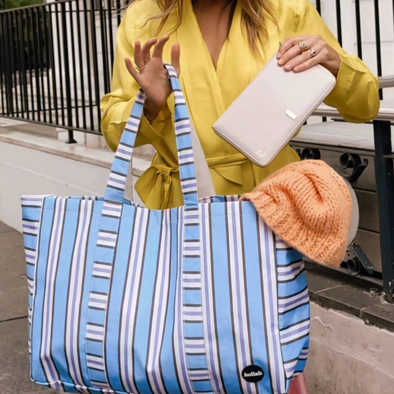 Kollab carryall cargo- choc blue stripe