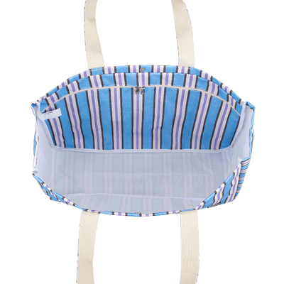 Kollab carryall cargo- choc blue stripe