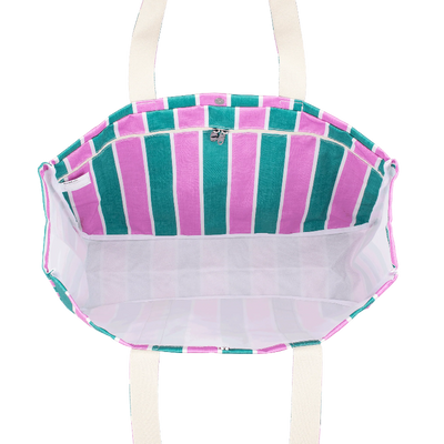 Kollab carryall cargo- spring stripe