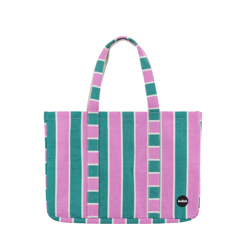 Kollab carryall cargo- spring stripe