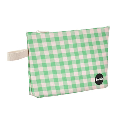 Kollab wet bag- Kelly Green Check