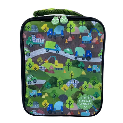 Little Renegade Company Lunch bag- Wheels n Roads