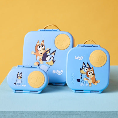 Bluey Bundle Wholeefoods, mini lunchbox and snack box