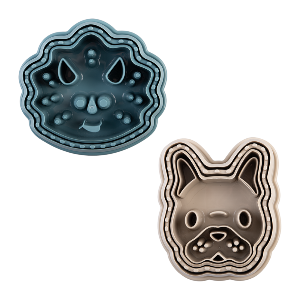 melii sandwich cutter- dino & bulldog