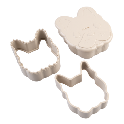 melii sandwich cutter- dino & bulldog