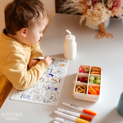 Mini snackle box ivory