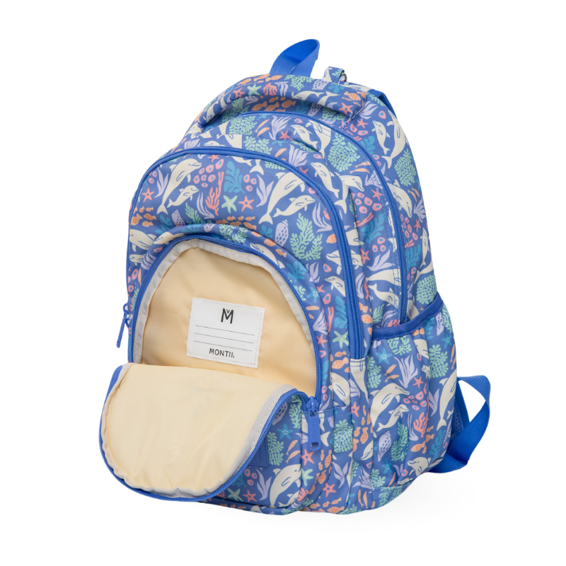 MontiiCo Backpack- dolphin dreams