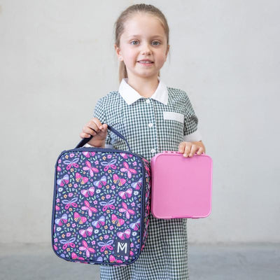 MontiiCo large lunch bag- butterflies