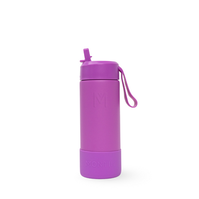 MontiiCo fusion sipper bottle 475ml - fuchsia
