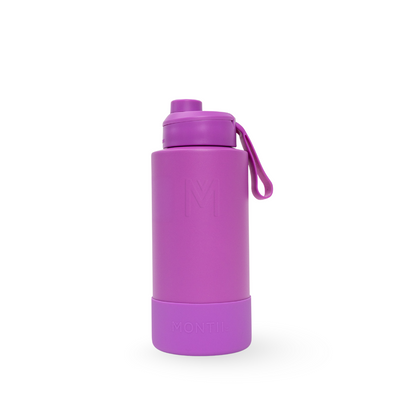 MontiiCo screw top bottle 1L- fuchsia