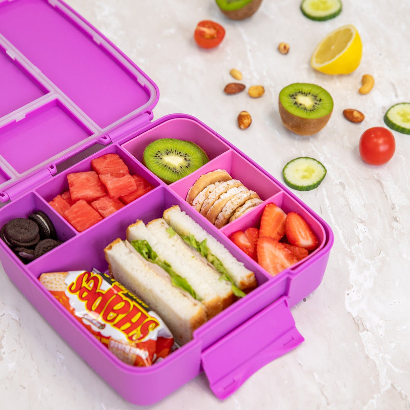 MontiiCo Feast & Food Jar Bundle - Fuchsia